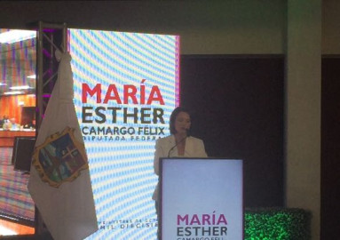 Destaca María Esther Camargo gestiones en educación e infraestructura