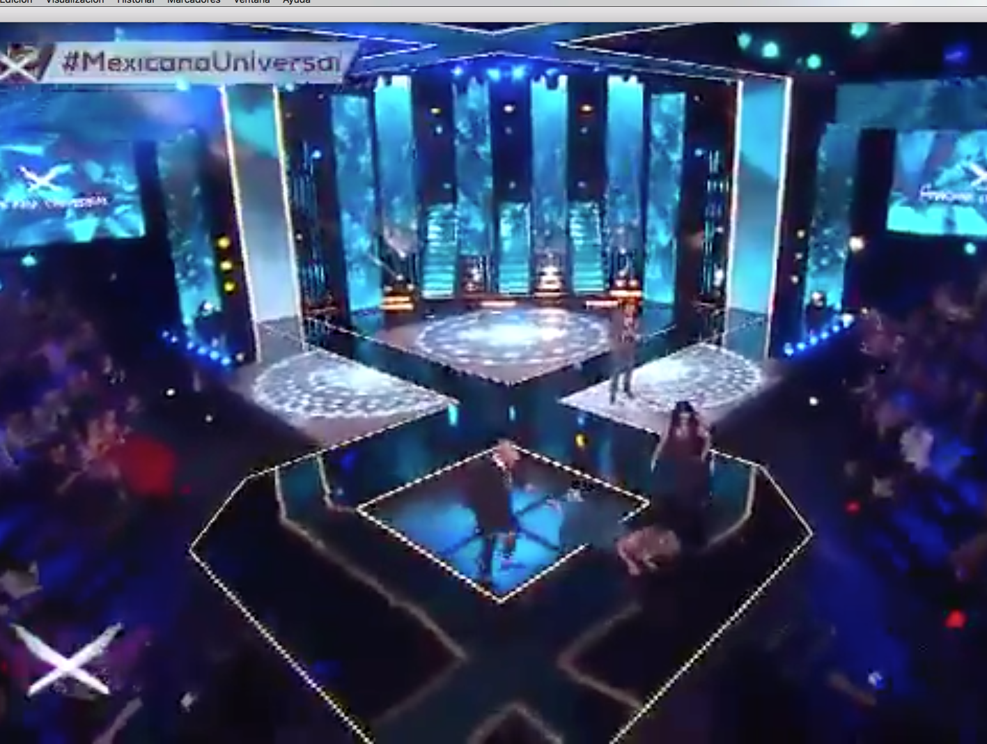 Rebecca de Alba sufre fuerte caída en el reality 'Mexicana Universal'