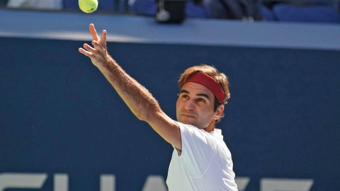 Impresionante jugada de Federer que dejó boquiabierto a su rival
