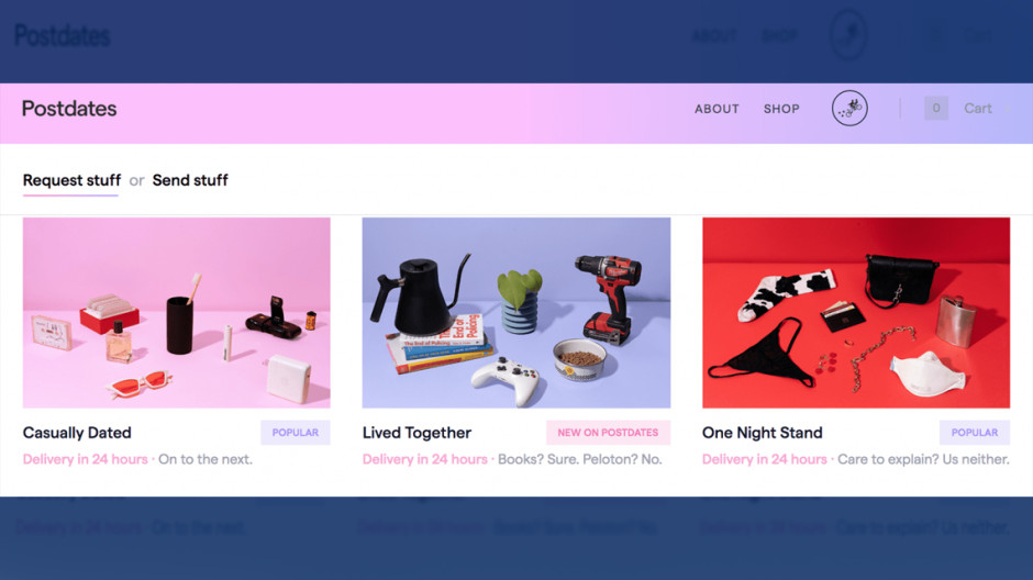 ¿Olvidaste algo en casa de tu ex? Postdates te puede ayudar