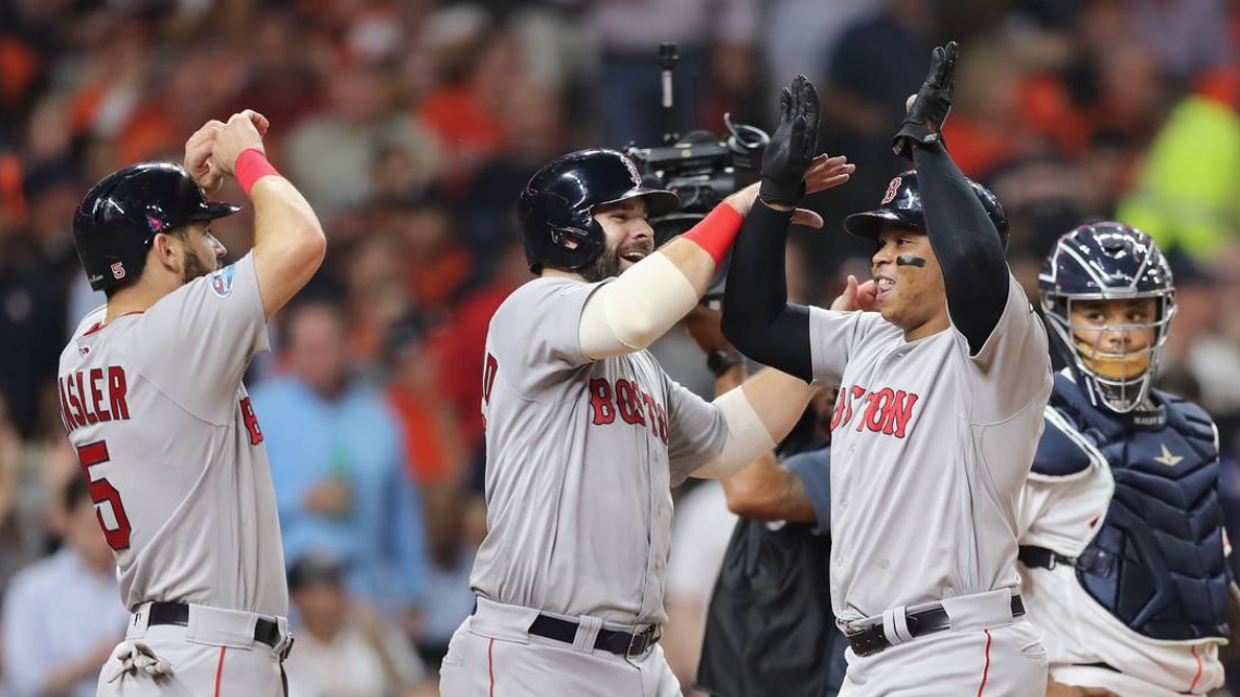 Boston campeón de la ALCS y va a la Serie Mundial