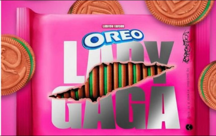 Lanza Lady Gaga su edición de galletas Oreo "Chromatica"