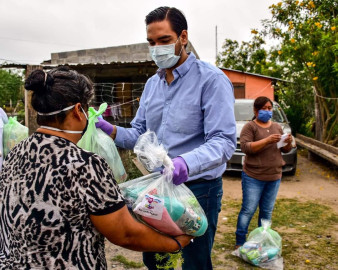El Voluntariado del Sistema DIF Reynosa continúa apoyando a sectores vulnerables tanto de la zona urbana como ejidal
