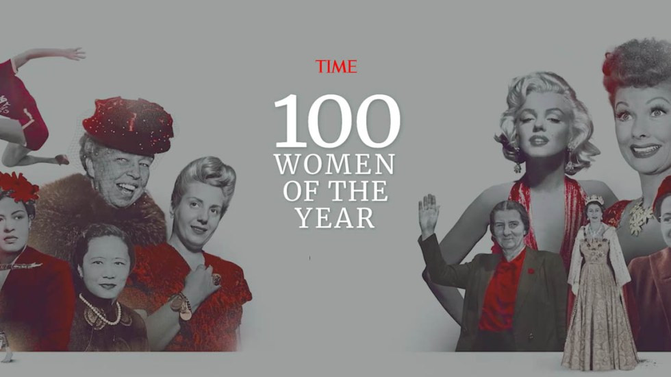 Revista Time nombra  a las 100 mujeres del último siglo