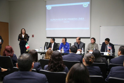 Imparten curso “Supervisores de Primera Línea” para fortalecer relación de EU y México 