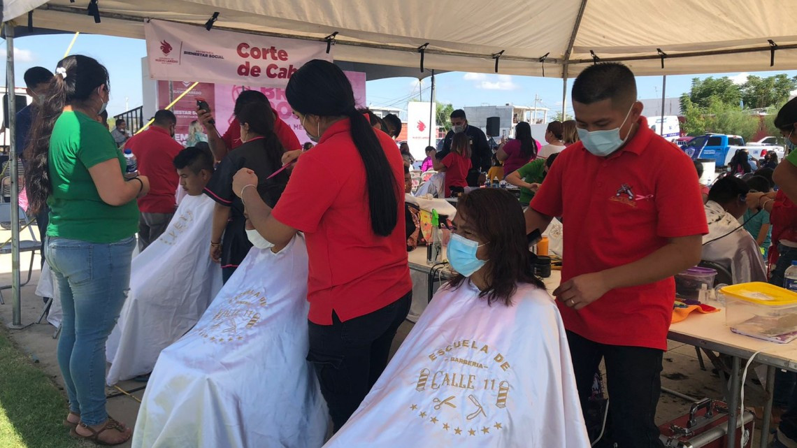 Gobierno de Nuevo Laredo realiza Mega Brigada Médico Asistencial “Rosa”