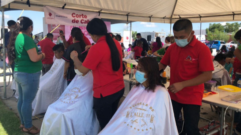 Gobierno de Nuevo Laredo realiza Mega Brigada Médico Asistencial “Rosa”