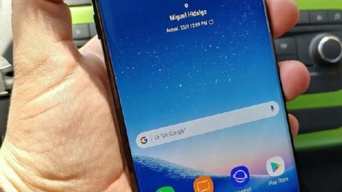 Sujeto publica fotos del nuevo Samsung Galaxy S8 