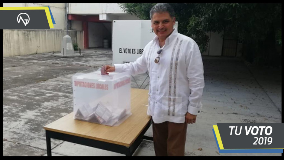 Acude a las casillas presidente de la Concanaco