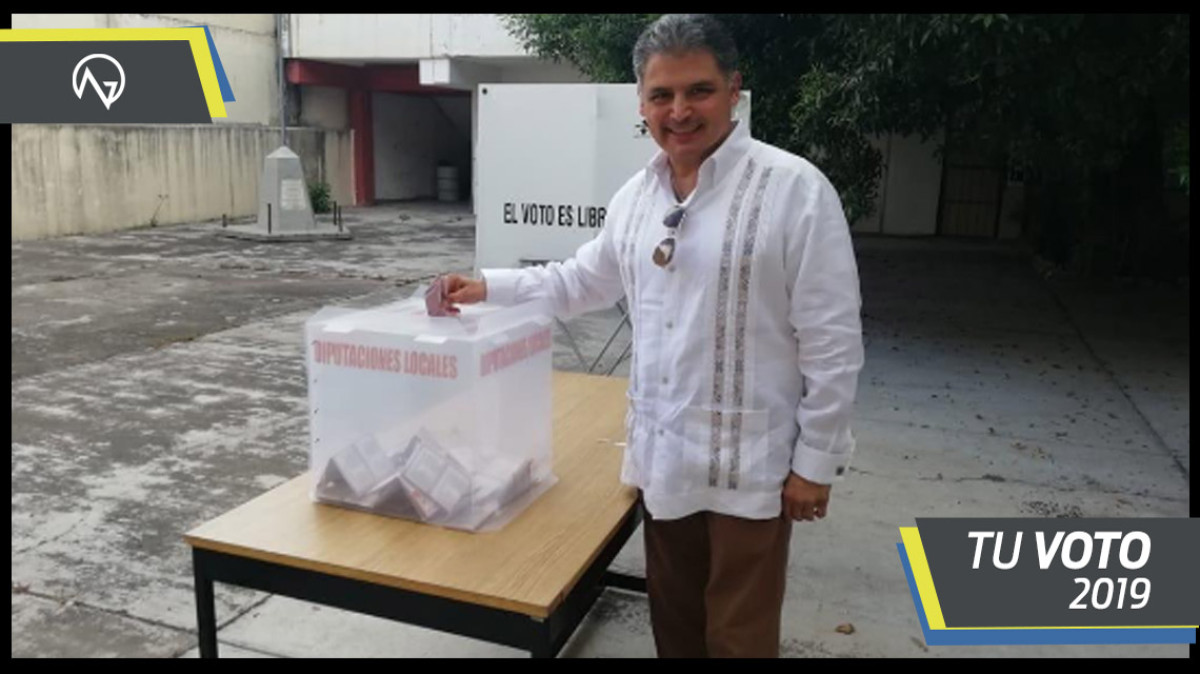 Acude a las casillas presidente de la Concanaco