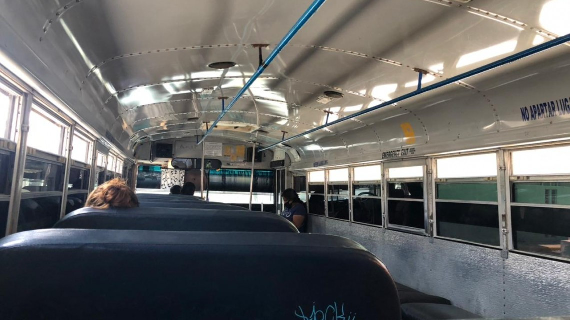 Filas por vacunación Drive Thru no afectaron servicio de transporte público