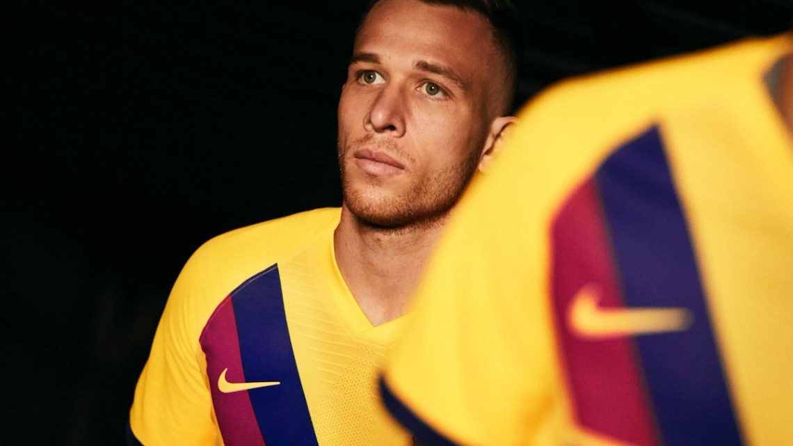 La segunda equipación del Barça 