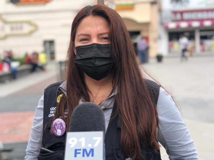 Supervisa Protección Civil estructuras con posible caída por viento