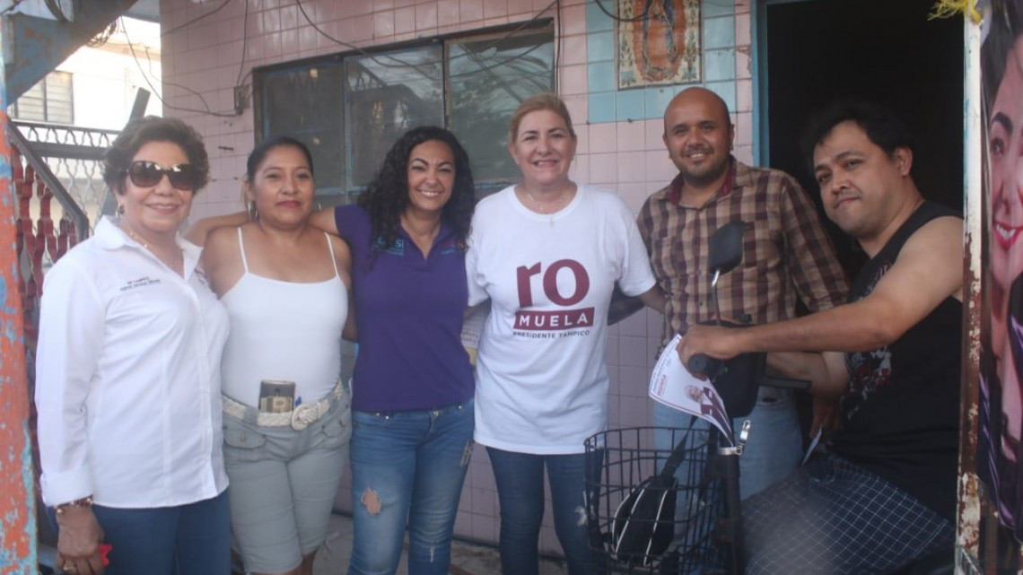Candidatas de la coalición Juntos Haremos Historia de Tampico serán garantes de más seguridad