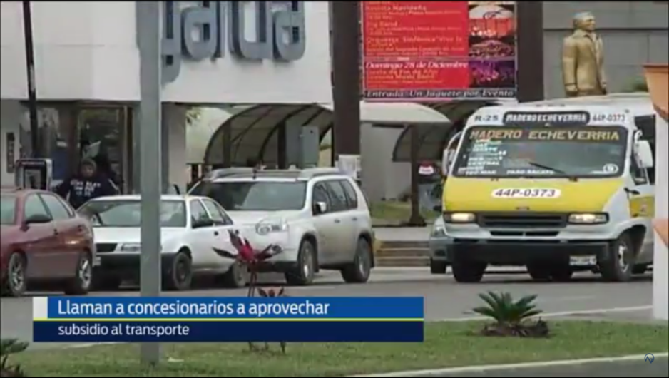 Llaman a concesionarios a aprovechar subsidio al transporte