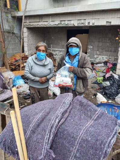 Por bajas temperaturas DIF Reynosa sigue visitando casa por casa