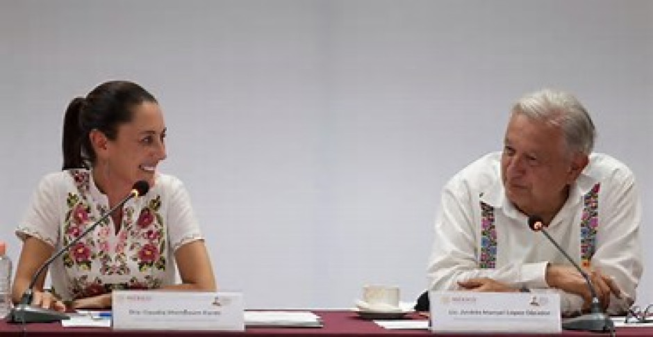 Claudia Sheinbaum lidera su primera reunión con gabinete de seguridad