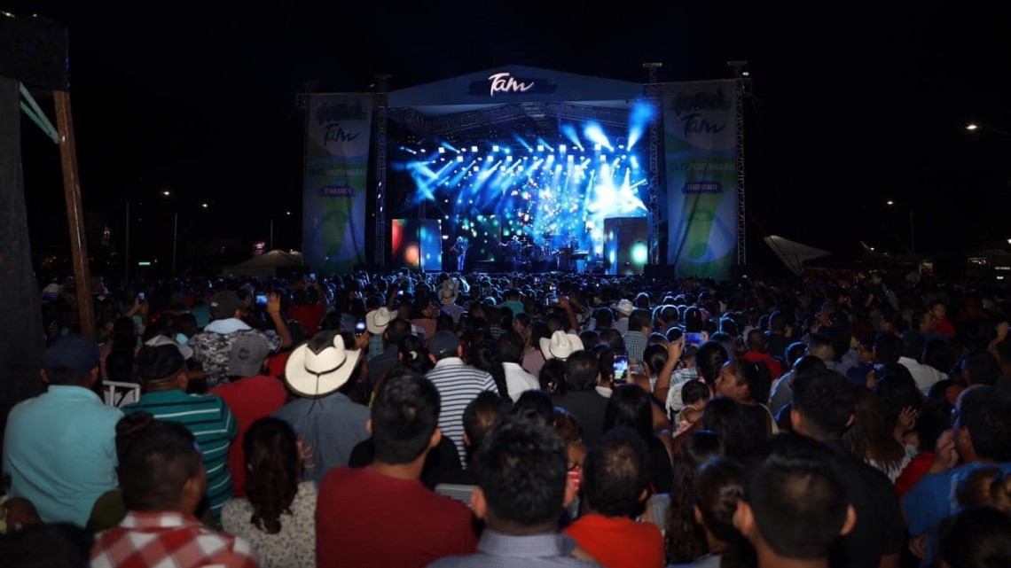 Así se vivió "Suena Tam" en Nuevo Laredo.