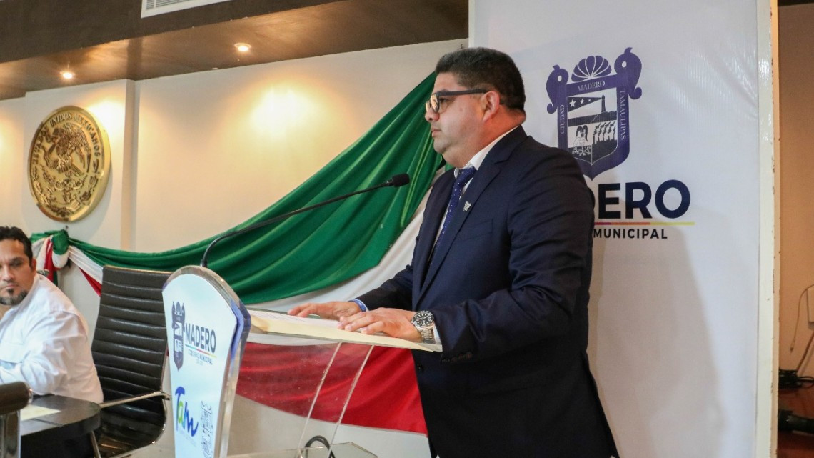 Rinde protesta Adolfo Ortiz Como Presidente de Ciudad Madero