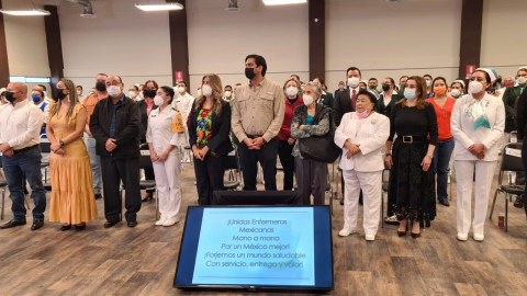 Festeja Ayuntamiento de Reynosa a personal de enfermería 