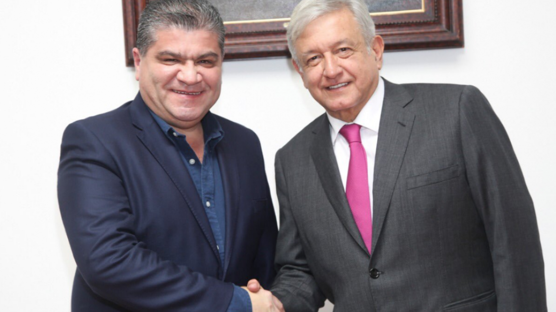 AMLO se reune con gobernadores fronterizos