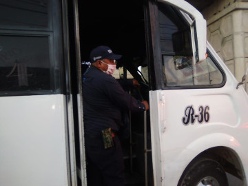 Apoya Seguridad Pública Municipal campaña informativa contra COVID-19 