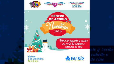 Dona un juguete y recibe un corte de cabello o boletos para el cine