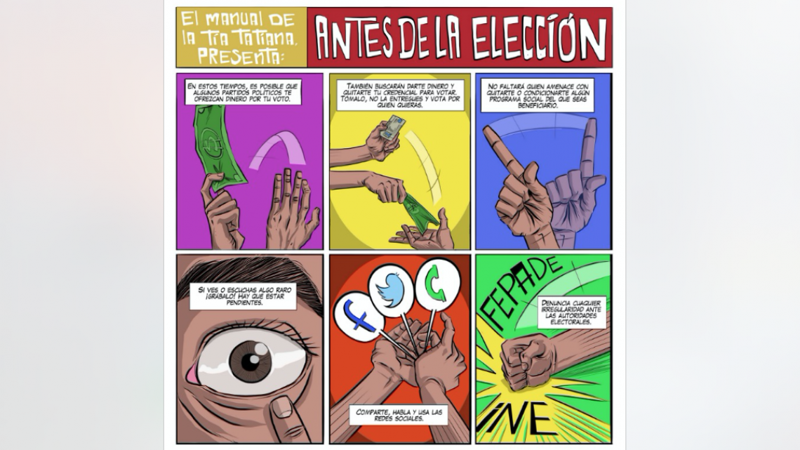 La "Tía Tati" Clouthier lanza manual para defensa del voto