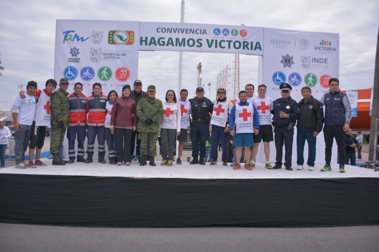Realizan la convivencia "Hagamos Victoria" 