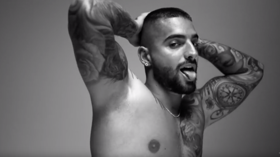 “Maluma, baby” en la nueva campaña de Calvin Klein