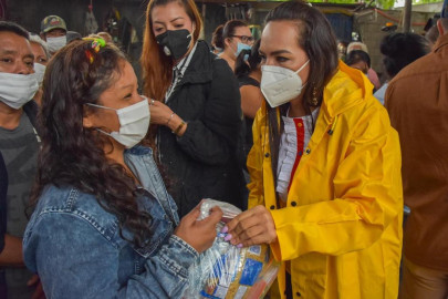 En temporada de lluvia, DIF Reynosa continúa llevando apoyo alimentario a familias vulnerables