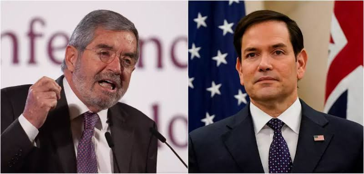 Canciller de la Fuente sostiene llamada telefónica con Marco Rubio; hablan de seguridad, migración y comercio 