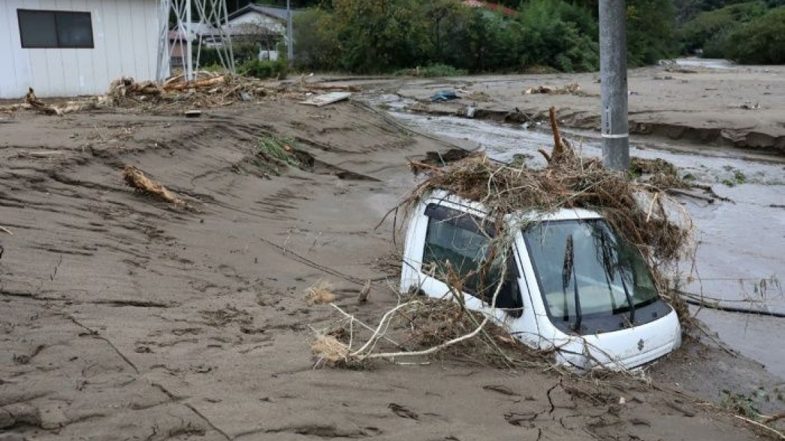 Devastador paso del tifón Hagibis en Japón 