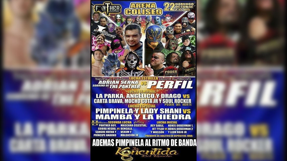 Gran lucha estelar de apuesta en Arena Coliseo de Reynosa