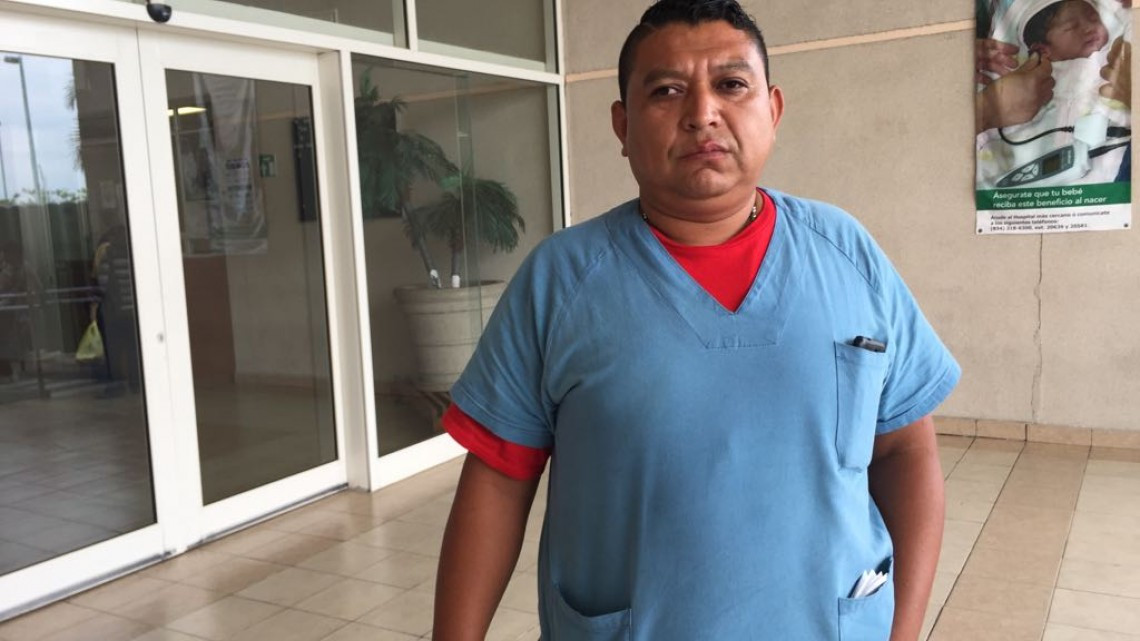 Trabajan bajo protesta en hospital "Rodolfo Torre Cantú"