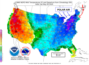 Inusual vórtice polar golpeará a Estados Unidos 