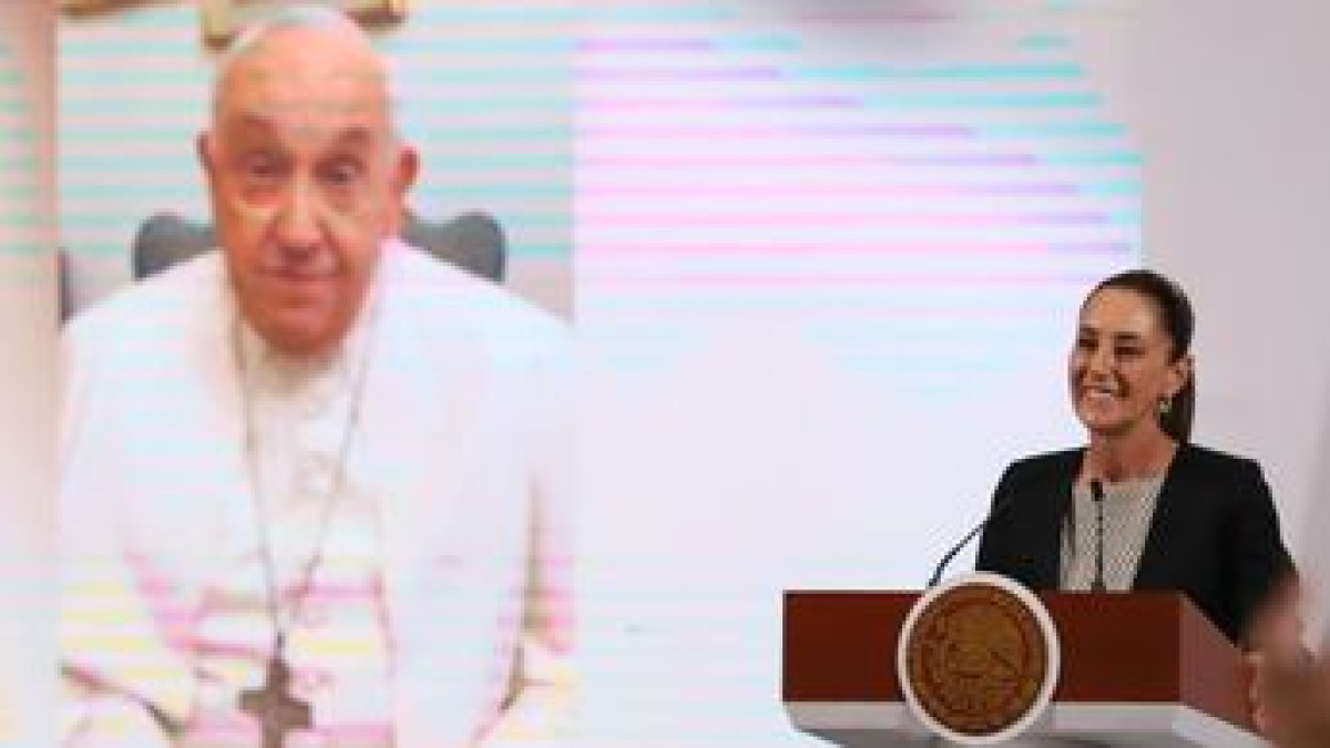 Sheinbaum presenta video inédito del papa Francisco con emotivo mensaje para México