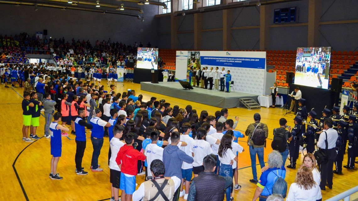  Participan alumnos de educación básica en Juegos Deportivos Nacionales Escolares 2018-2019