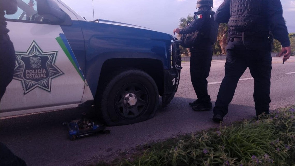 Accidente carretero deja saldo de un policía estatal sin vida