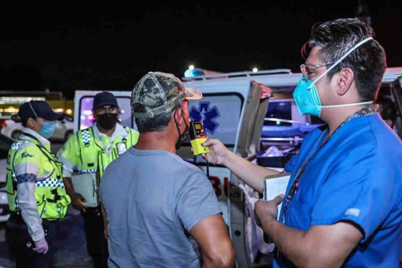 Detectan a conductores ebrios durante la temporada decembrina en Nuevo Laredo
