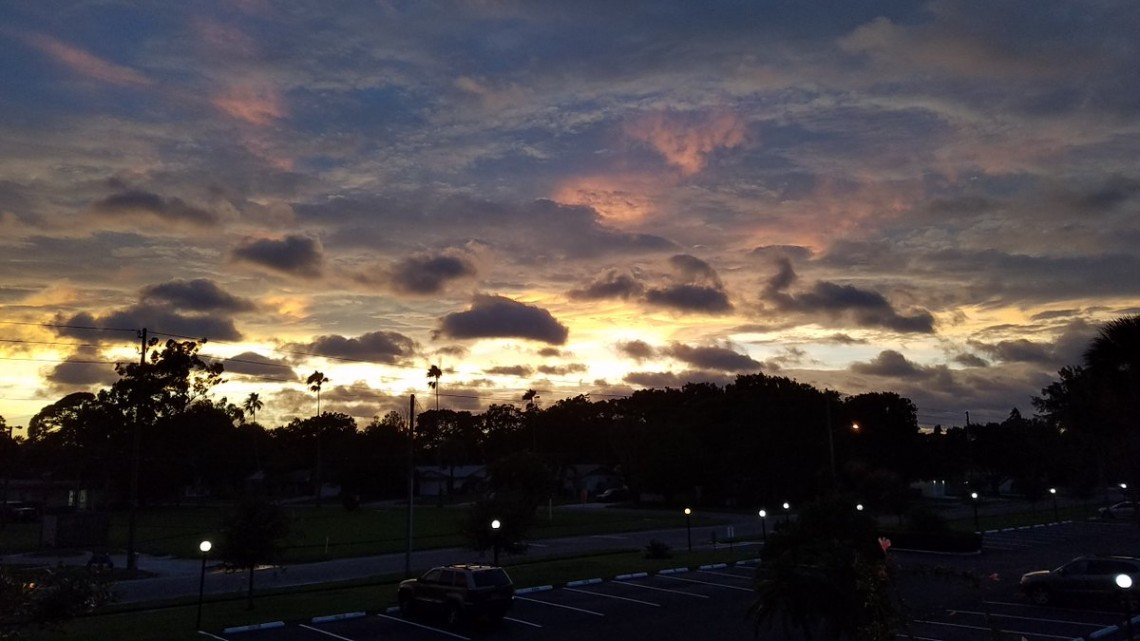 El atardecer antes de Irma