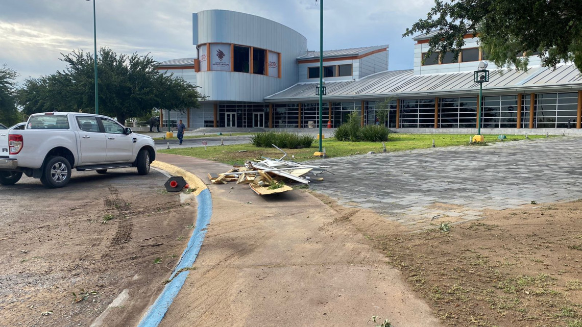 Tormenta deja afectaciones en Nuevo Laredo