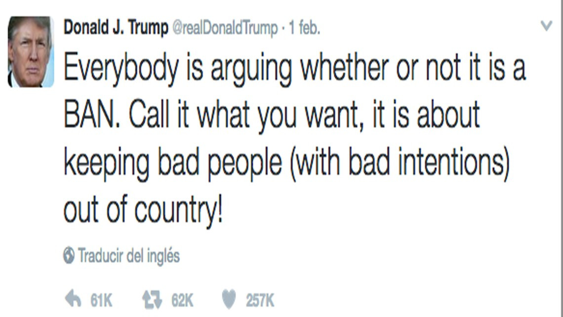 Los 10 tuits que más han gustado del Presidente Trump