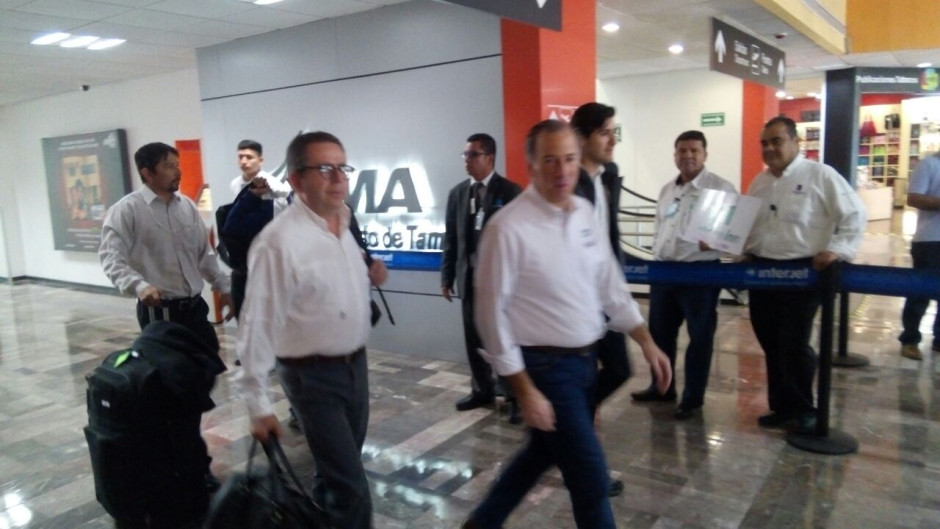 Pepe Meade hace escala técnica en Tampico, va a Ciudad Valles