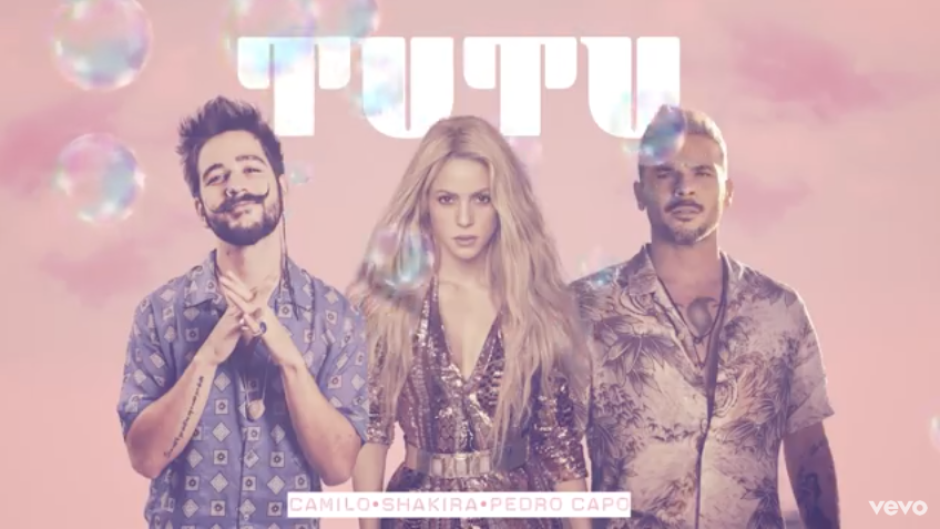 Así suena el 'Tutu' de Camilo, Pedro Capó y Shakira
