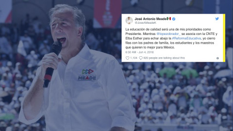 La educación de calidad será una de mis prioridades: Meade