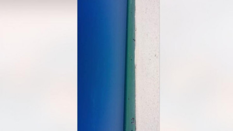 ¿Qué es lo que ves? Una playa o una puerta