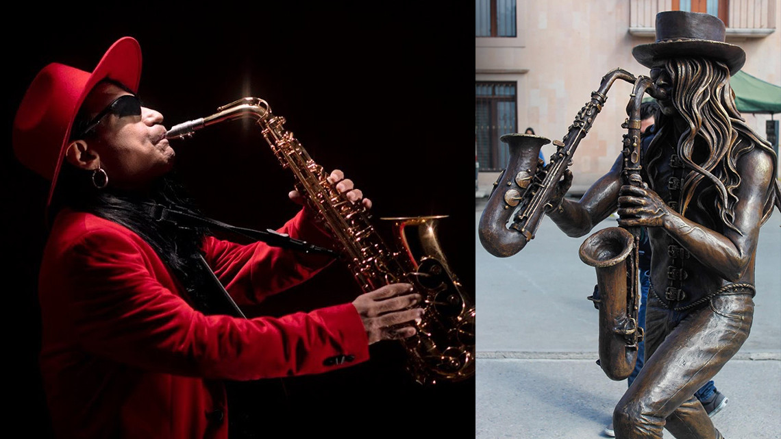 Honran a “Sax”, de La Maldita Vecindad, con estatua en su ciudad natal