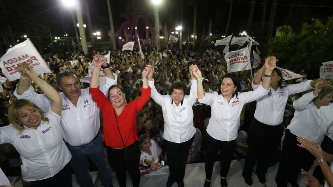 "Vamos a ganar": Magda Peraza