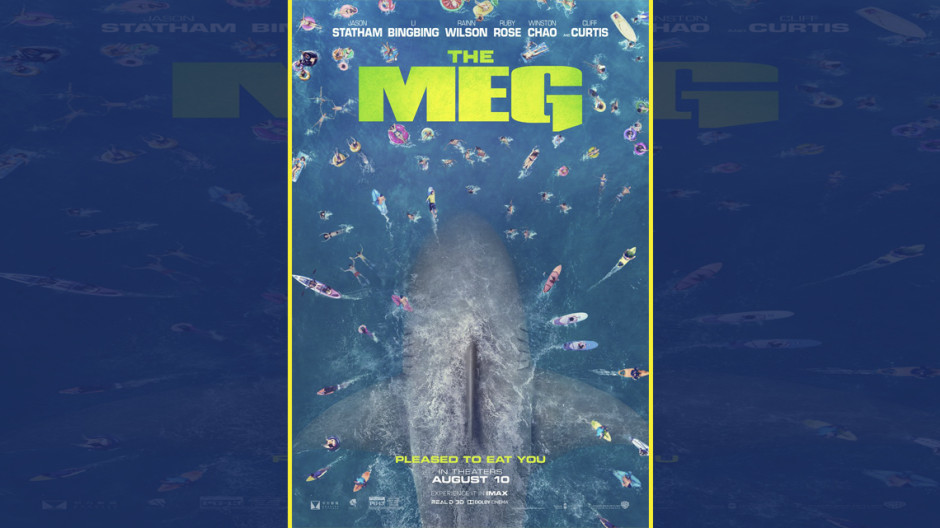 El tiburón gigante que Jason Statham deberá detener en "The Meg" 